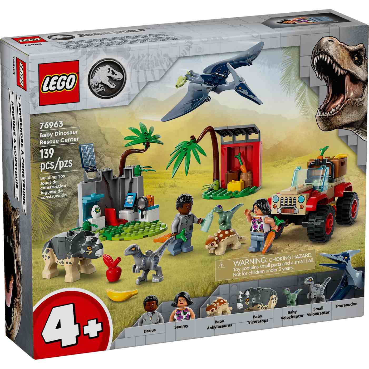 LEGO Jurassic World Baby Dinosaur Rescue Center Set; image 2 of 2