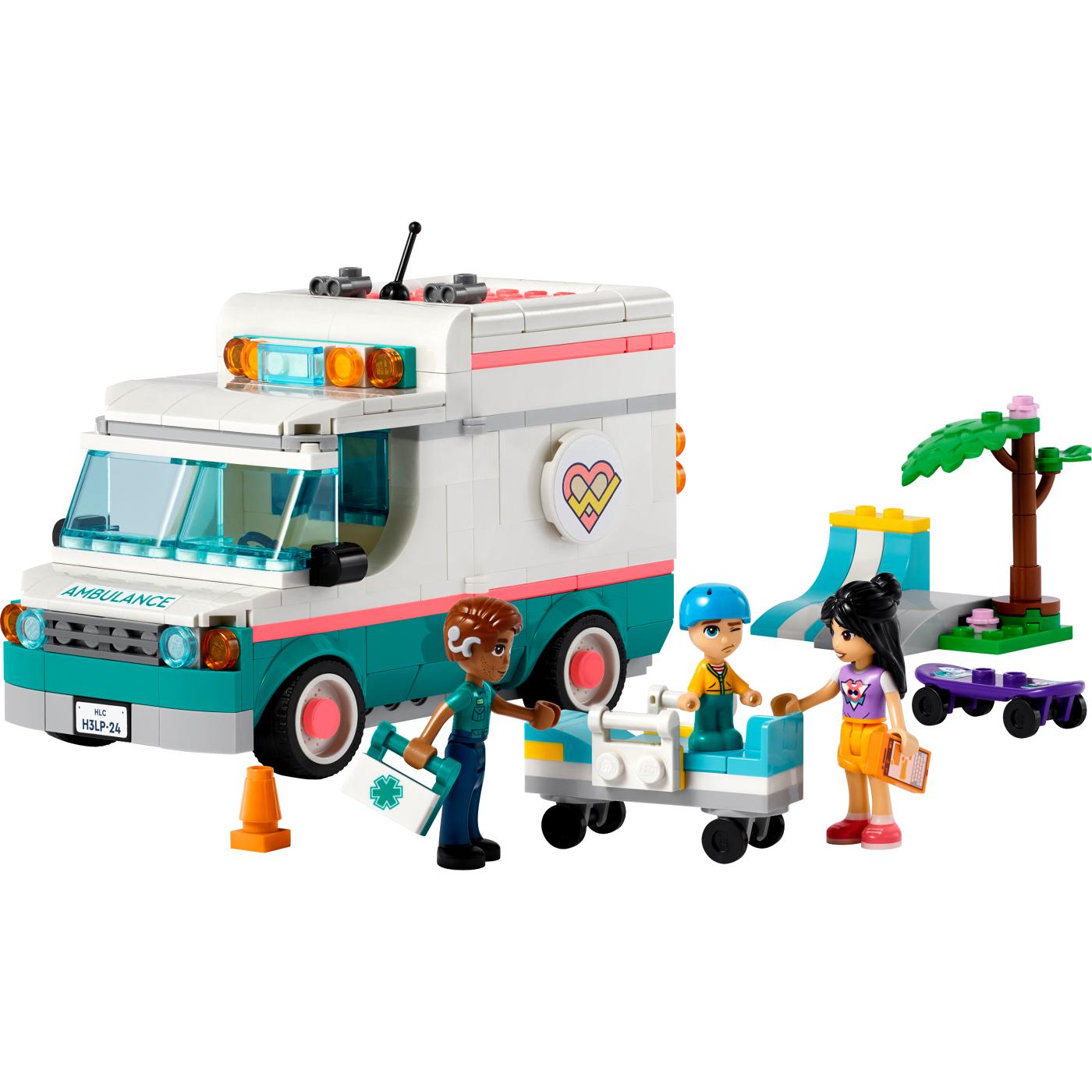 LEGO Friends Heartlake City Hospital Ambulance Set; image 1 of 2