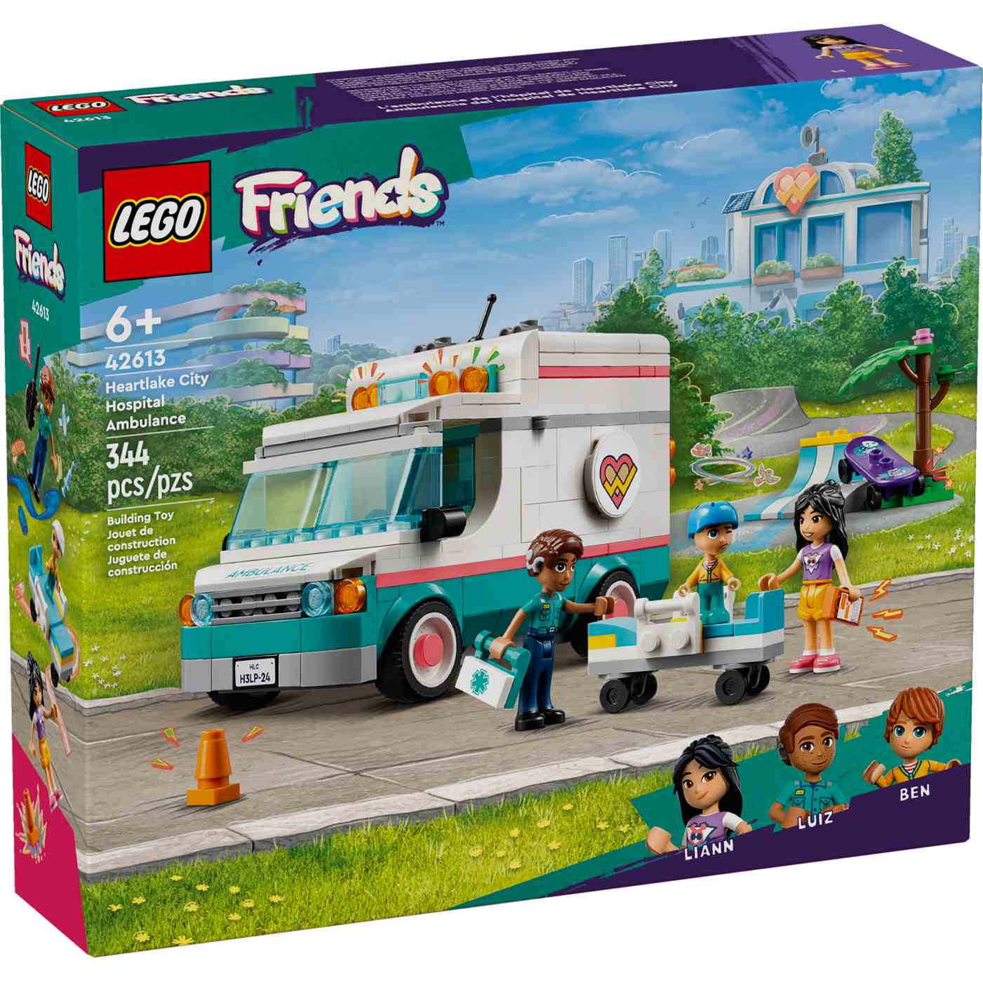 LEGO Friends Heartlake City Hospital Ambulance Set; image 2 of 2