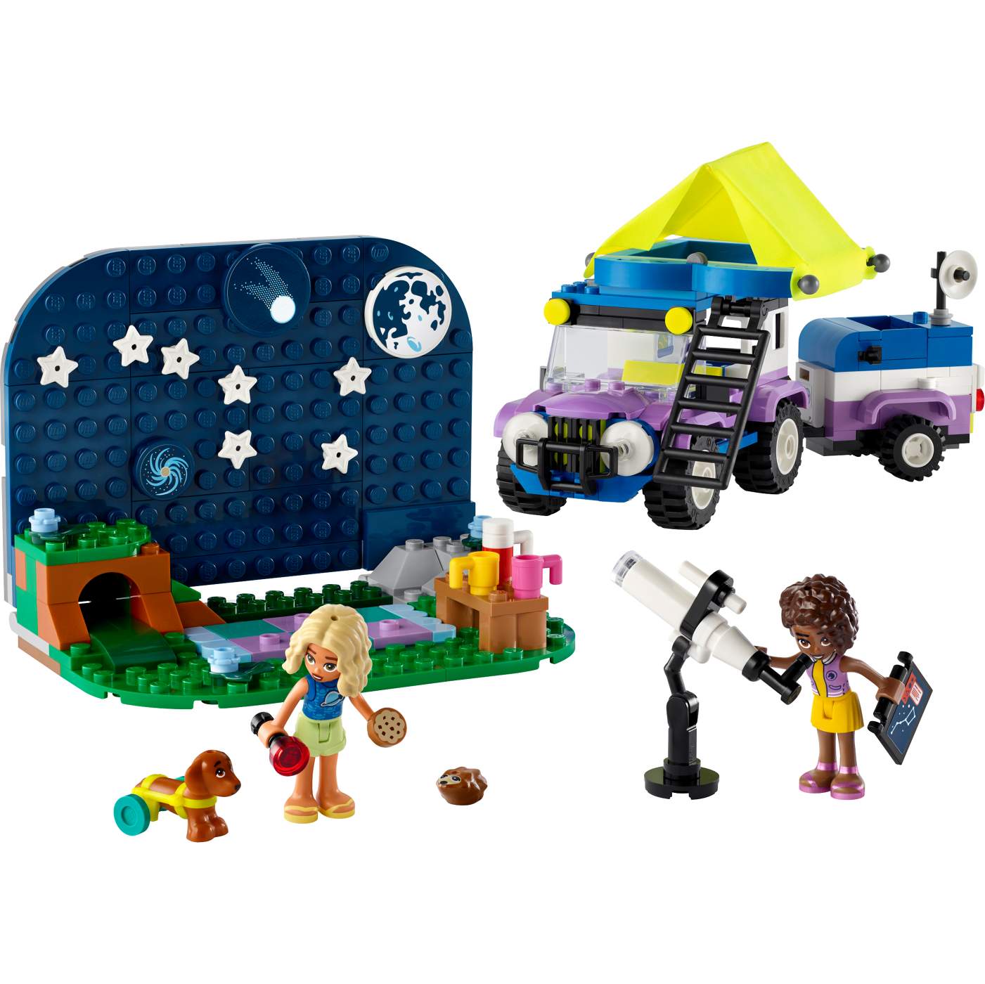 LEGO Friends Stargazing Camping Vehicle Set; image 1 of 2