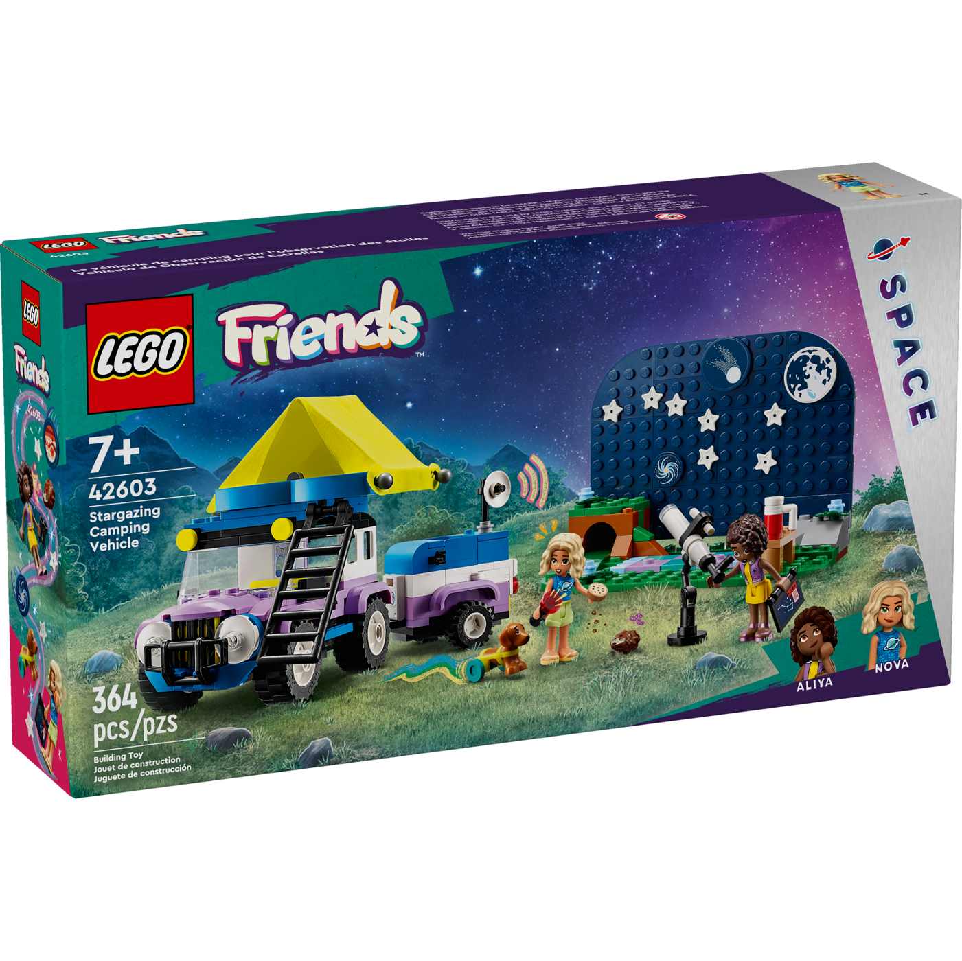 LEGO Friends Stargazing Camping Vehicle Set; image 2 of 2