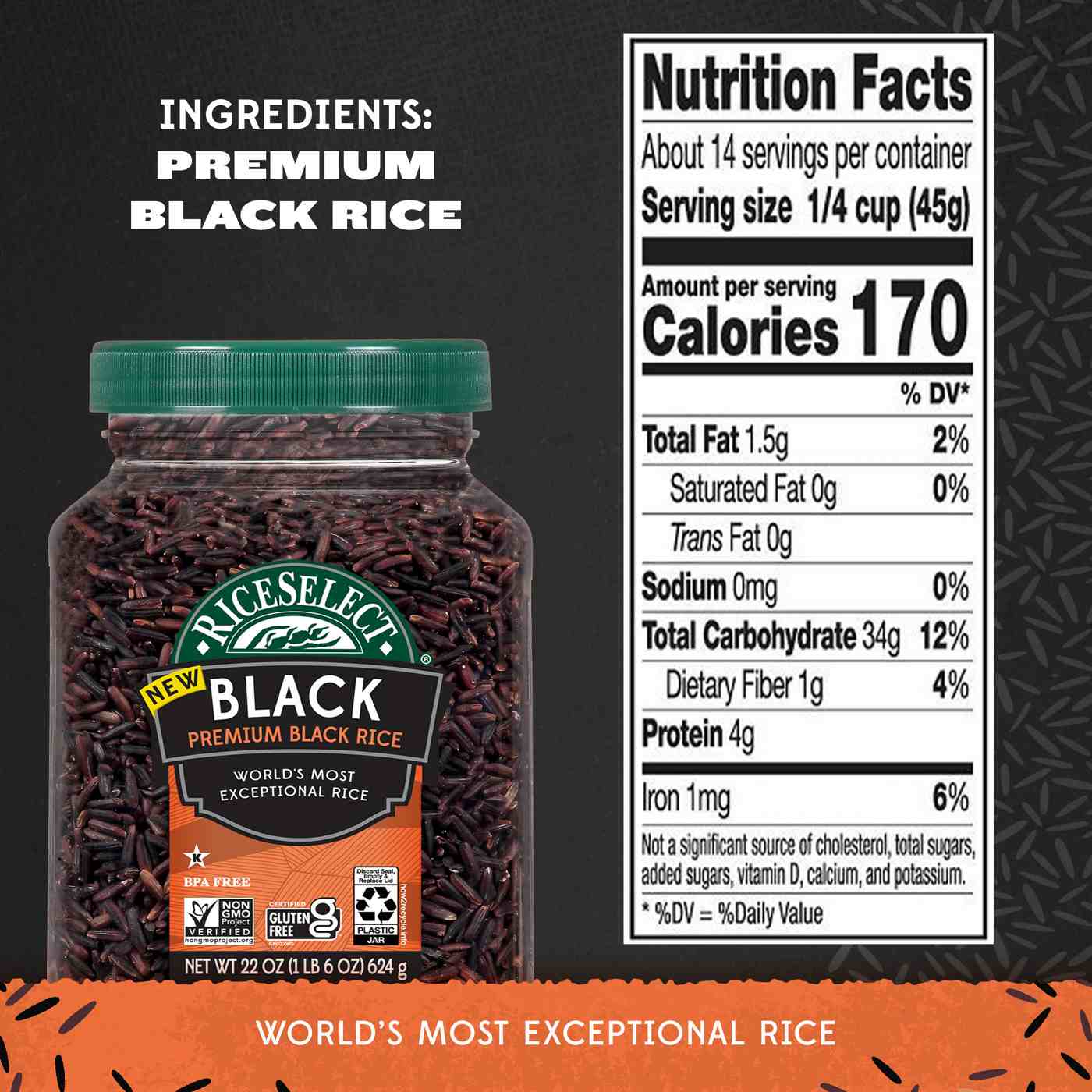 RiceSelect Black Premium Rice; image 3 of 6