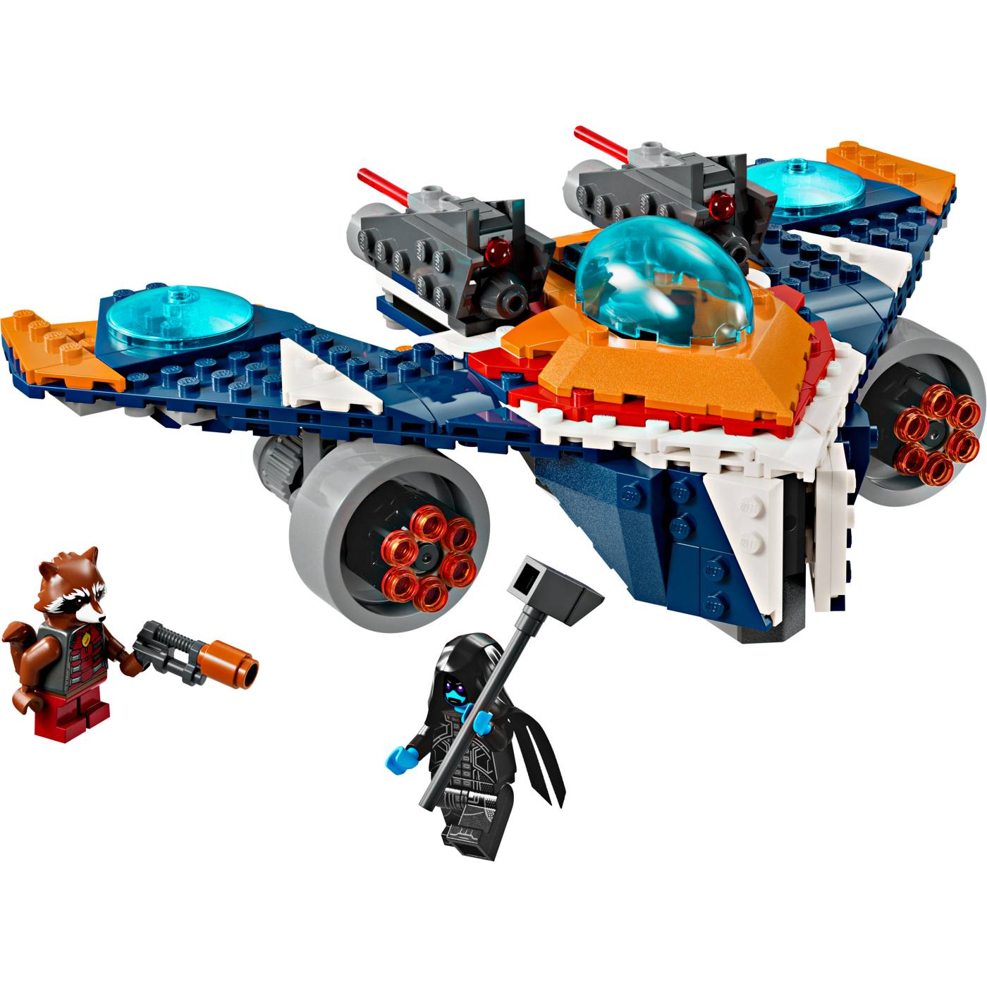 LEGO Marvel Rocket's Warbird vs. Ronan Set; image 1 of 2