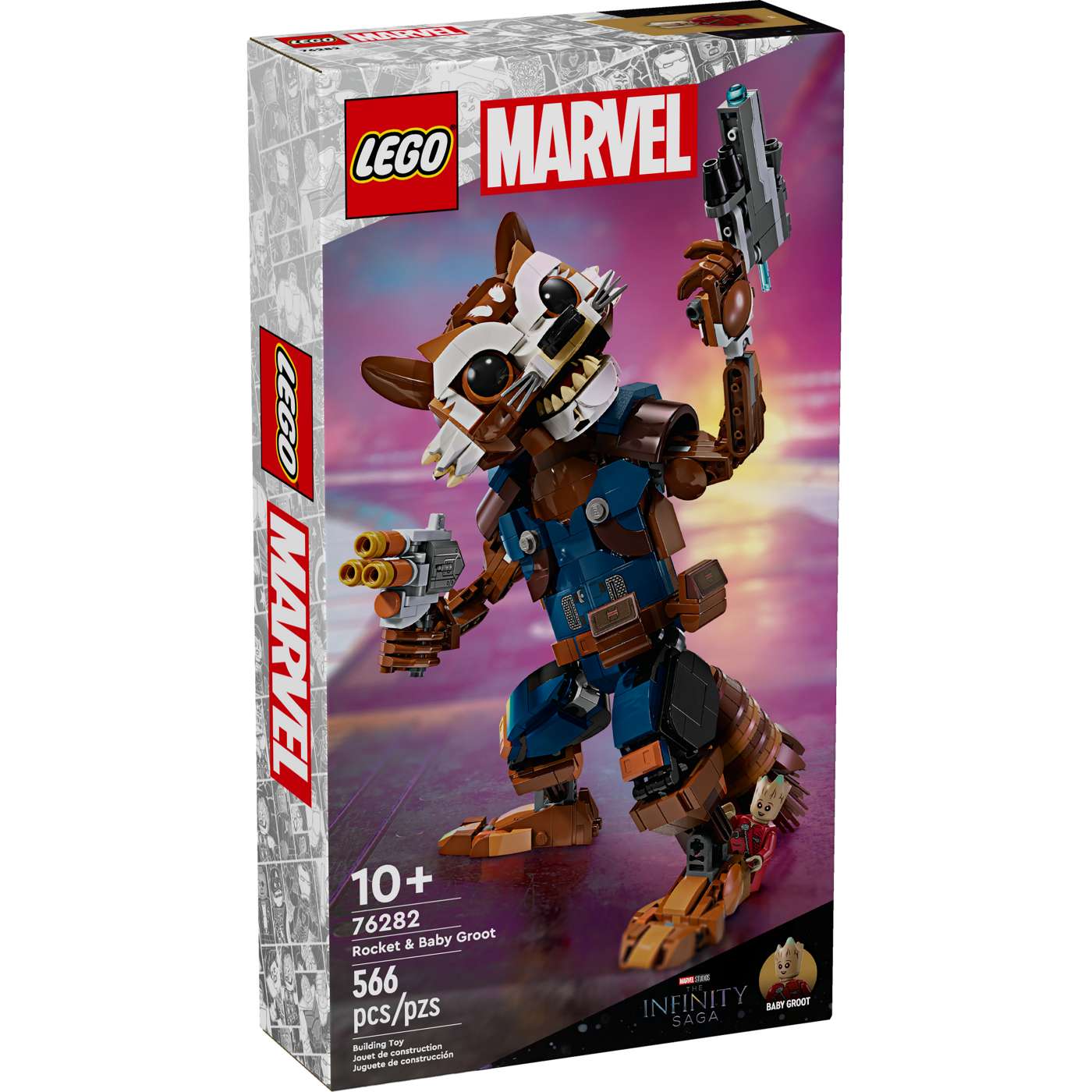 LEGO Marvel Rocket & Baby Groot Set; image 2 of 2