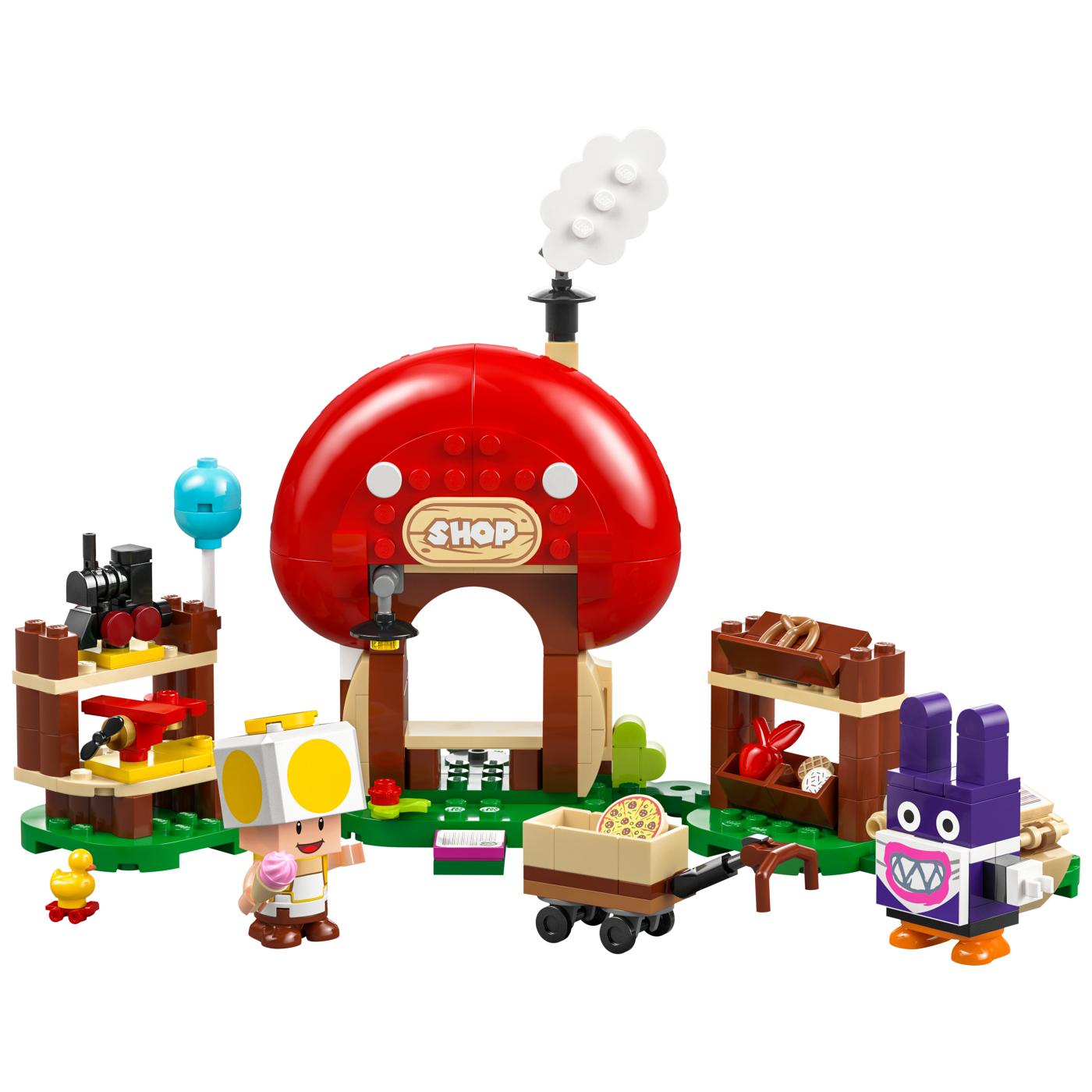 LEGO Super Mario Nabbit at Toad's Shop Expansion Set; image 2 of 2