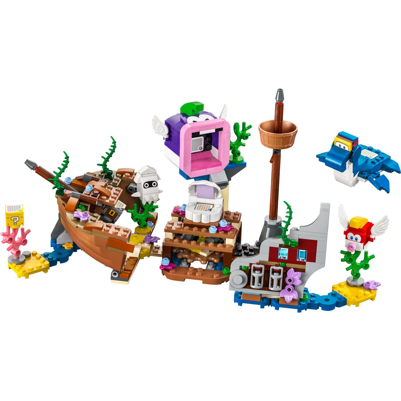 LEGO Super Mario Dorrie's Sunken Shipwreck Adventure Expansion Set; image 2 of 2