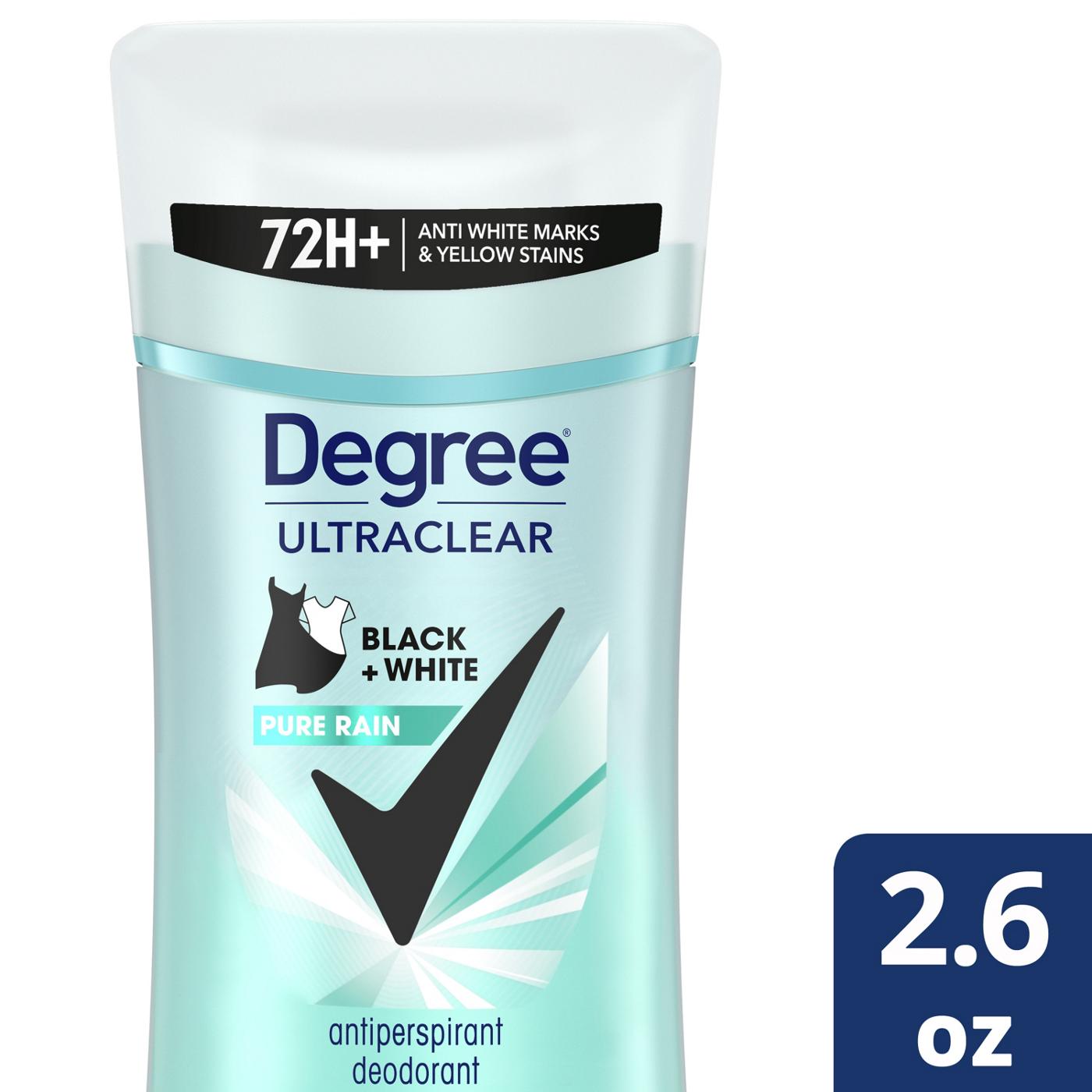 Degree UltraClear Antiperspirant Deodorant Twin Pack - Pure Rain; image 3 of 3