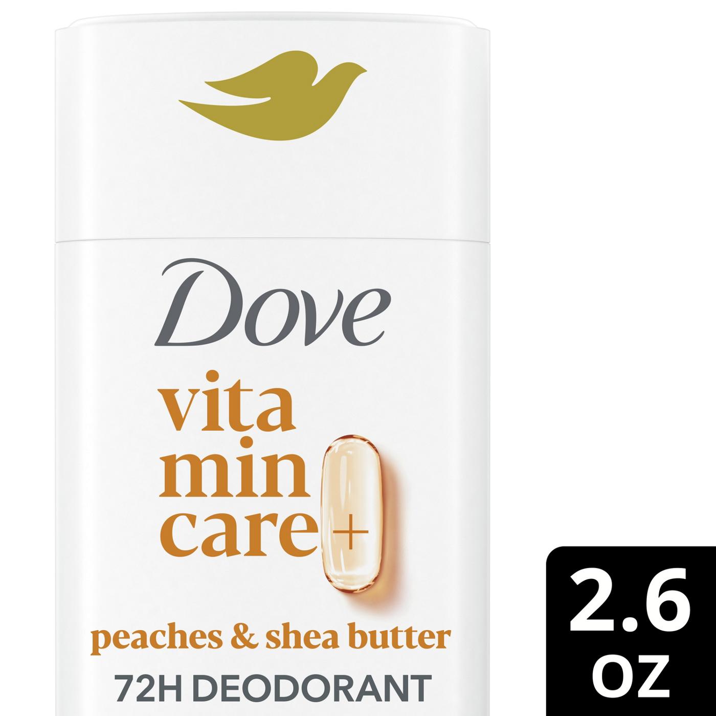 Dove Vitamin Care+ Deodorant - Peaches & Shea Butter; image 3 of 4