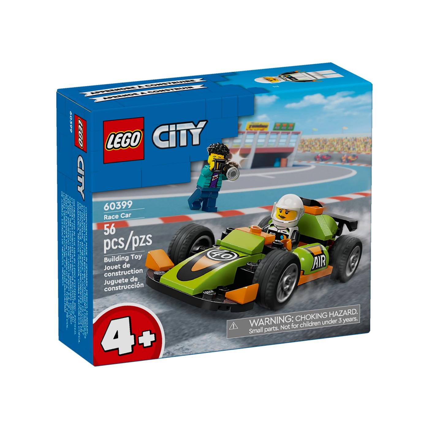 LEGO City Green Race Car Set; image 1 of 2