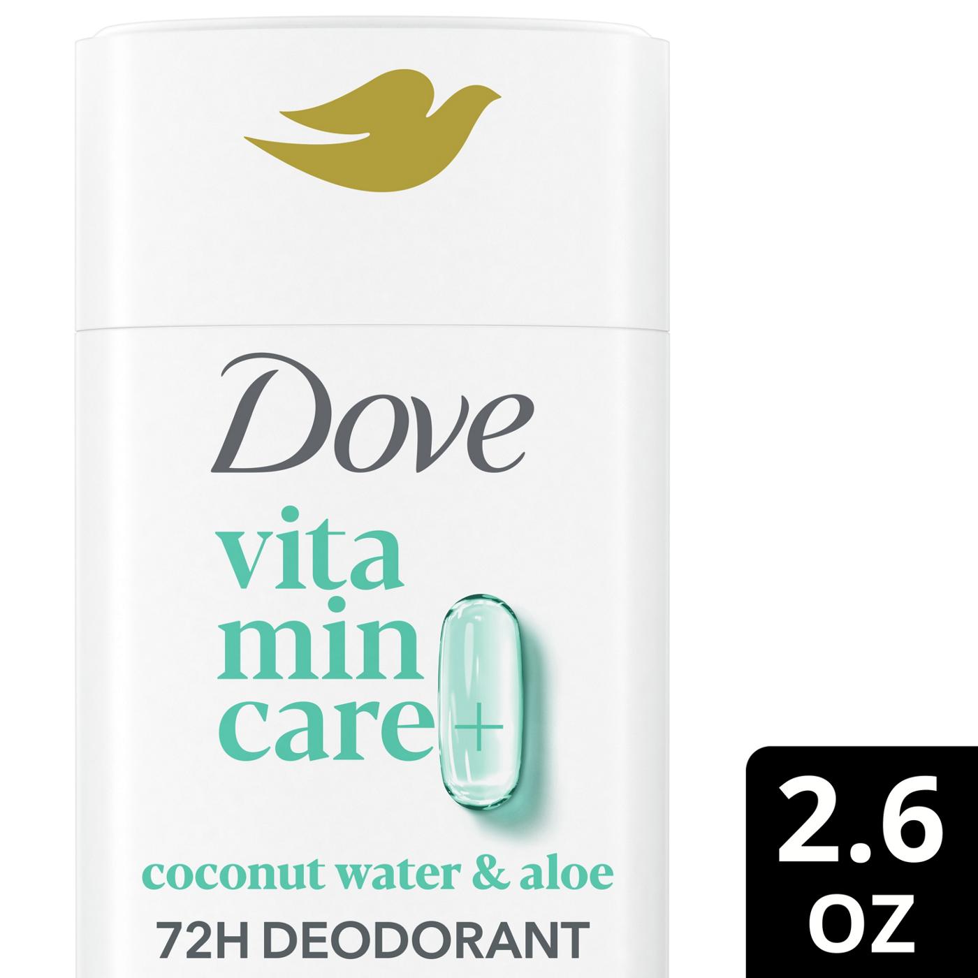 Dove Vitamin Care+ Deodorant - Coconut Water & Aloe; image 3 of 4