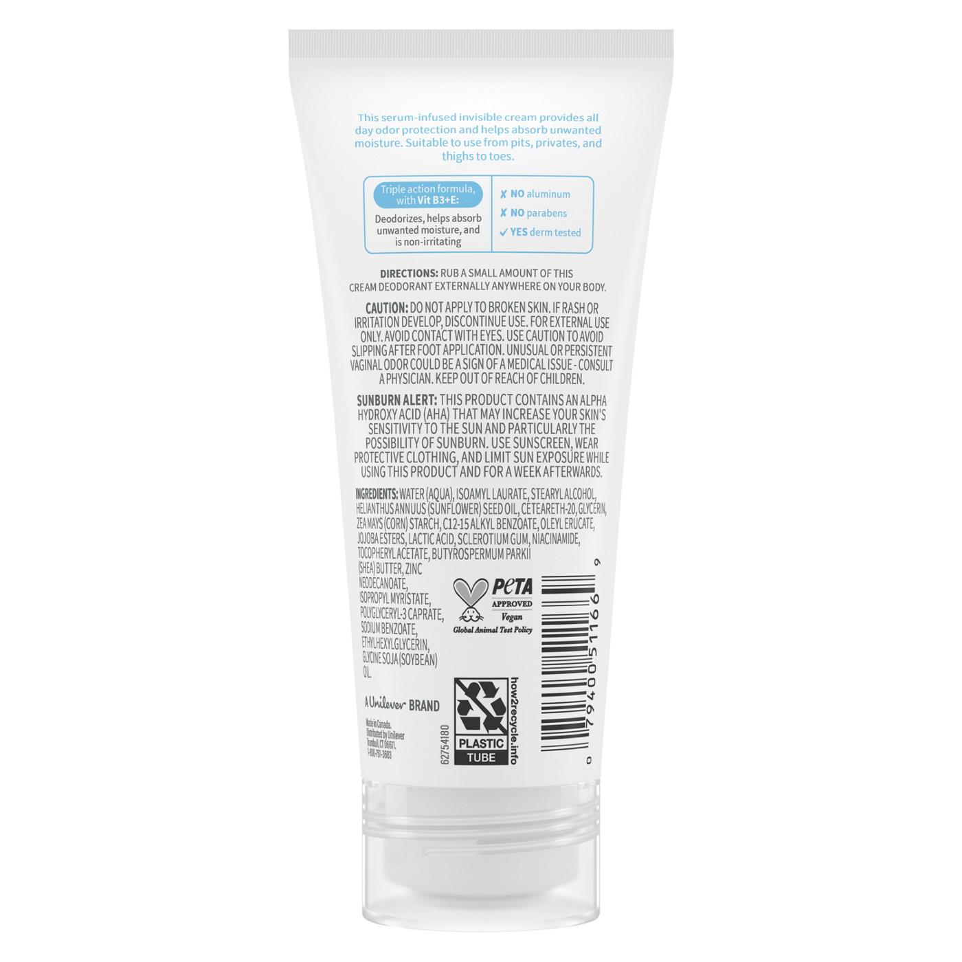 Dove Whole Body Deo Cream - Unscented; image 3 of 8