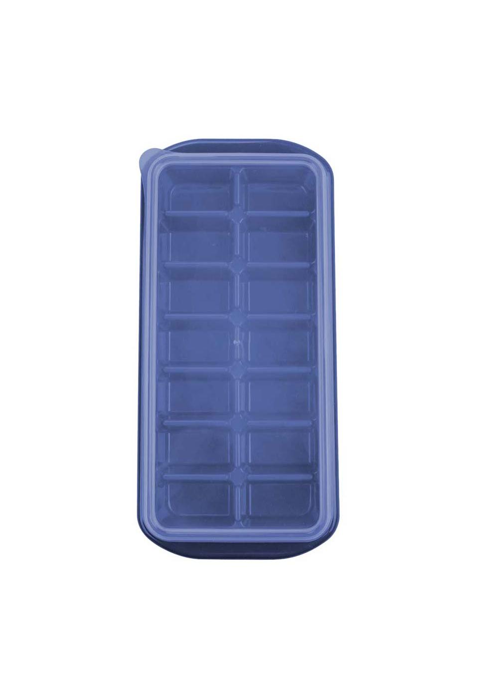Destination Holiday Covered Ice Cube Tray - Navy; image 2 of 2