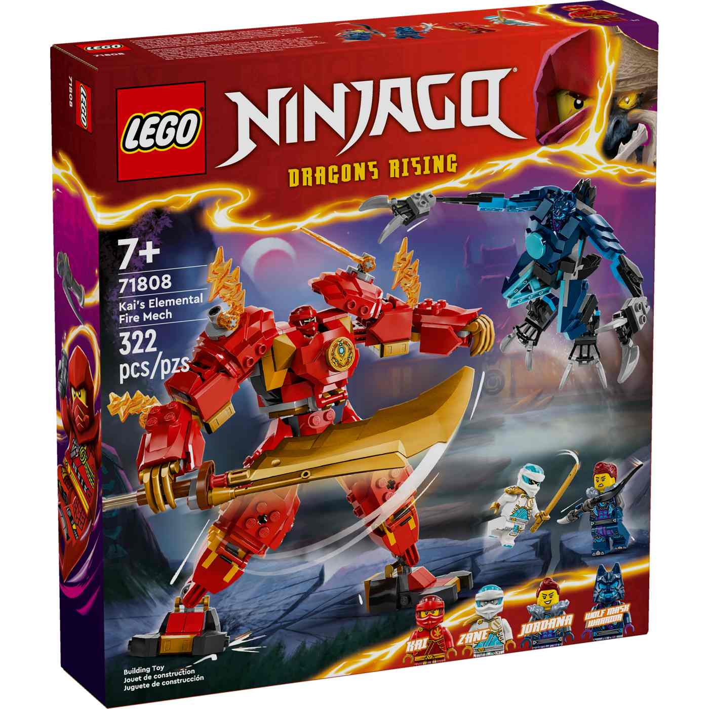 LEGO NINJAGO Kai's Elemental Fire Mech Set; image 2 of 2