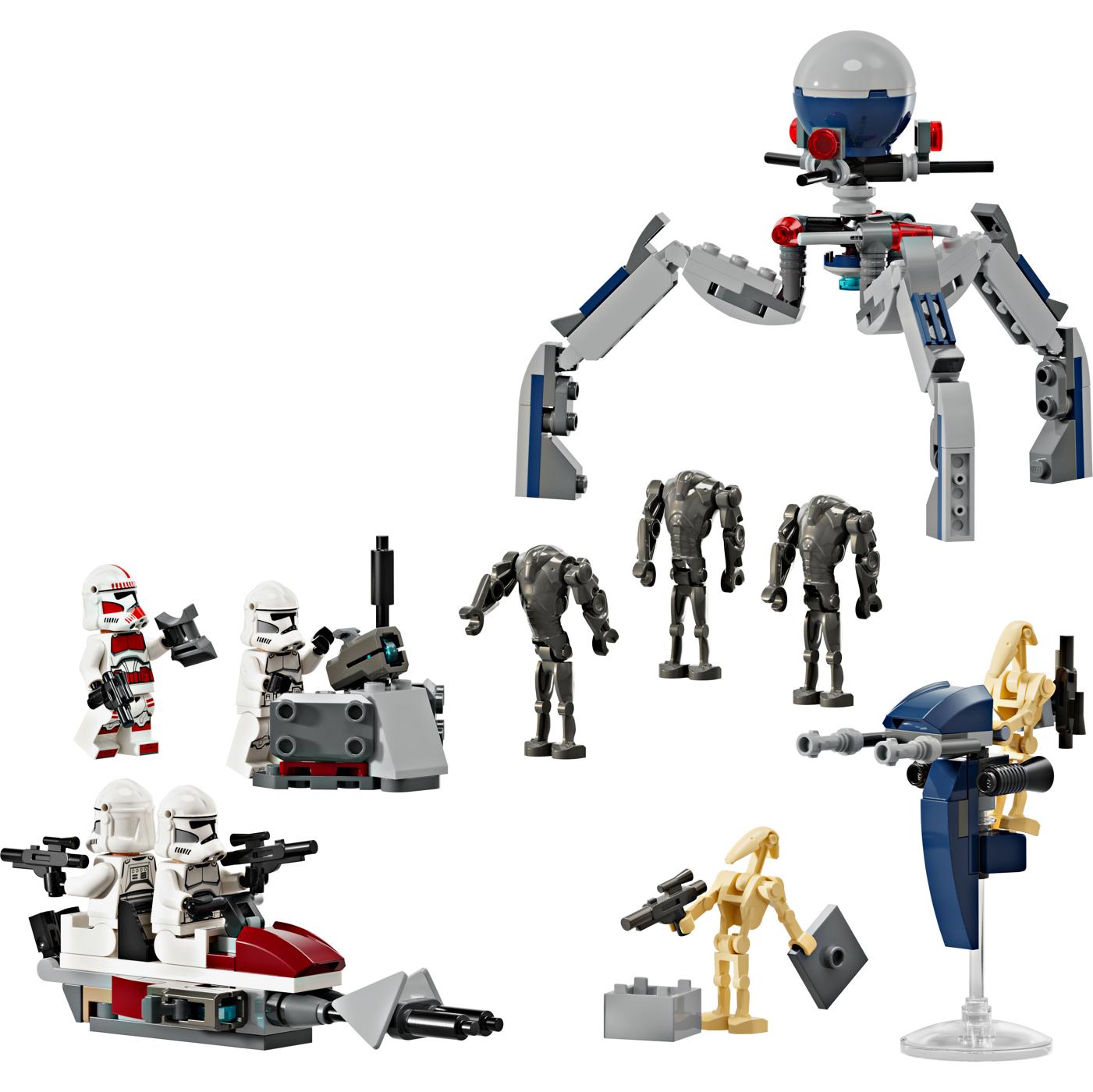 LEGO Star Wars Clone Trooper & Battle Droid Battle Pack Set; image 1 of 2