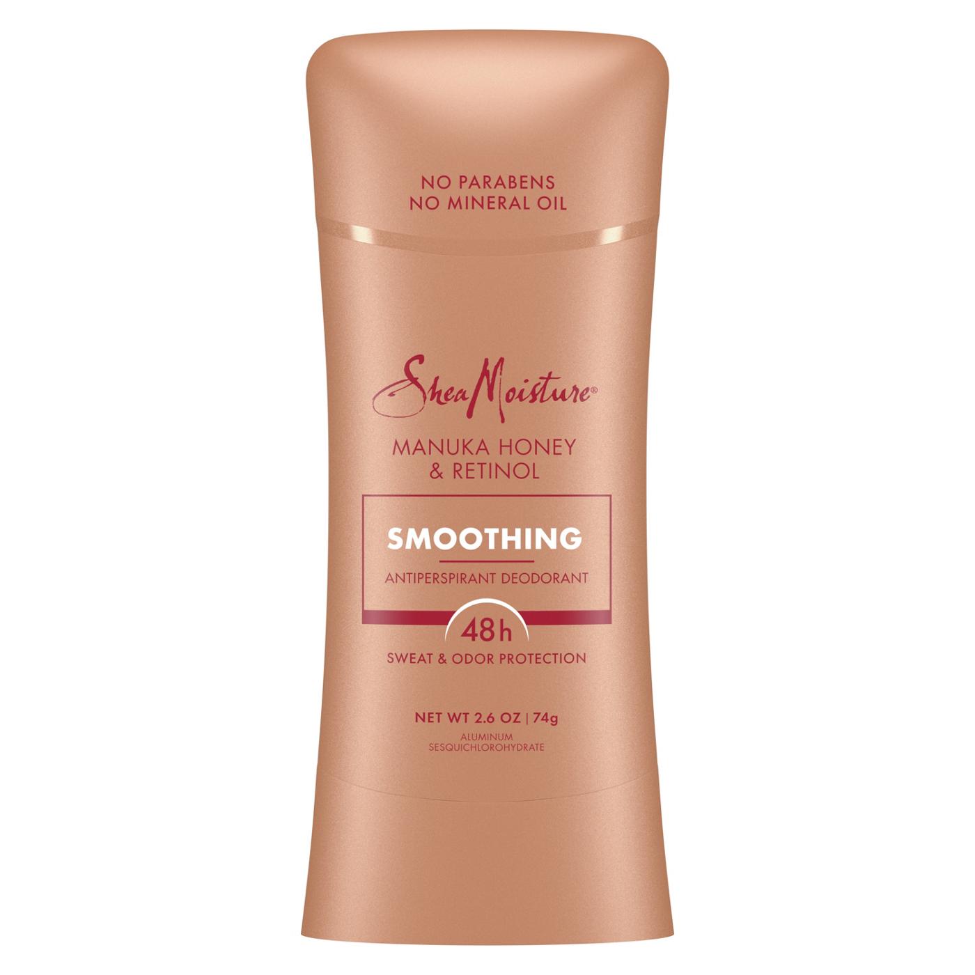 SheaMoisture Smoothing Antiperspirant Deodorant - Manuka Honey & Retinol; image 1 of 9