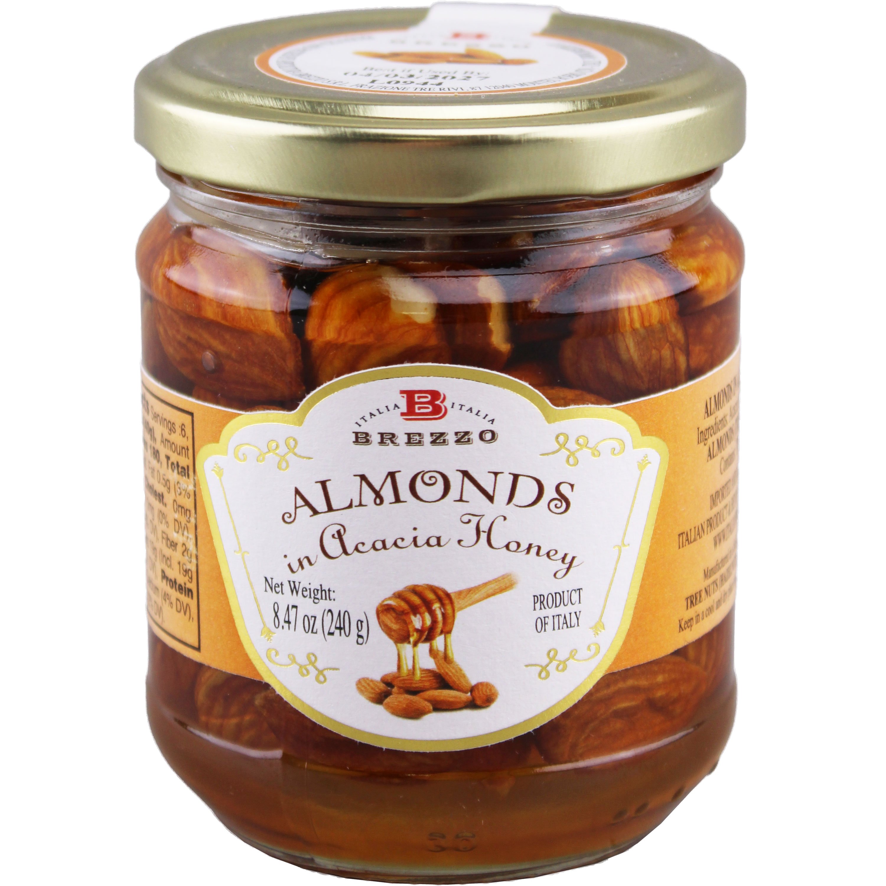 Brezzo Almonds in Acacia Honey, 8.46OZ | Central Market - Really