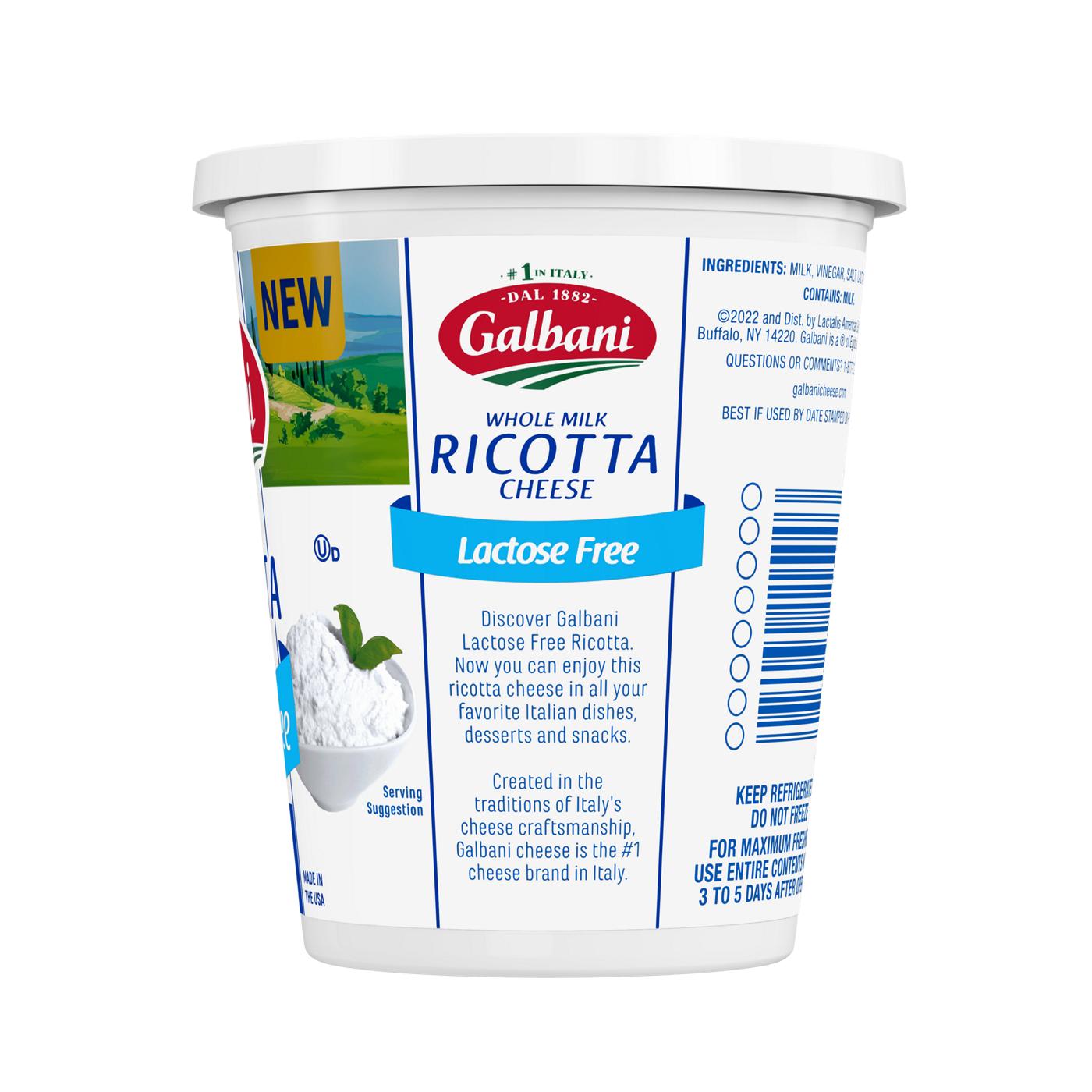 Galbani Lactose Free Whole Milk Ricotta Cheese; image 3 of 3