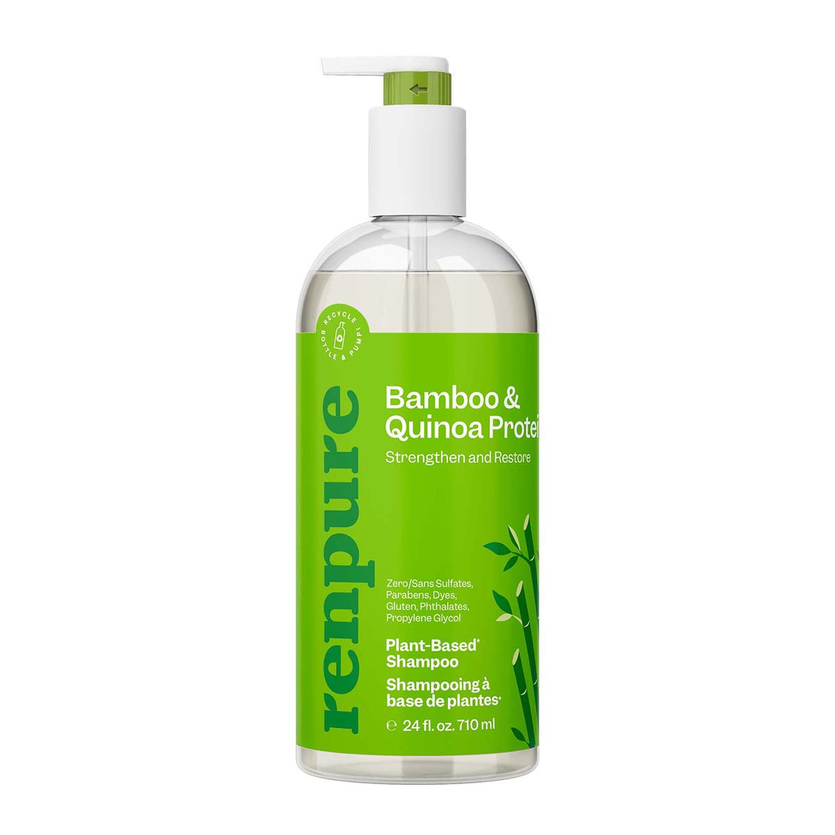 Renpure Bamboo & Quinoa Protein PlantBased Shampoo Shop Shampoo