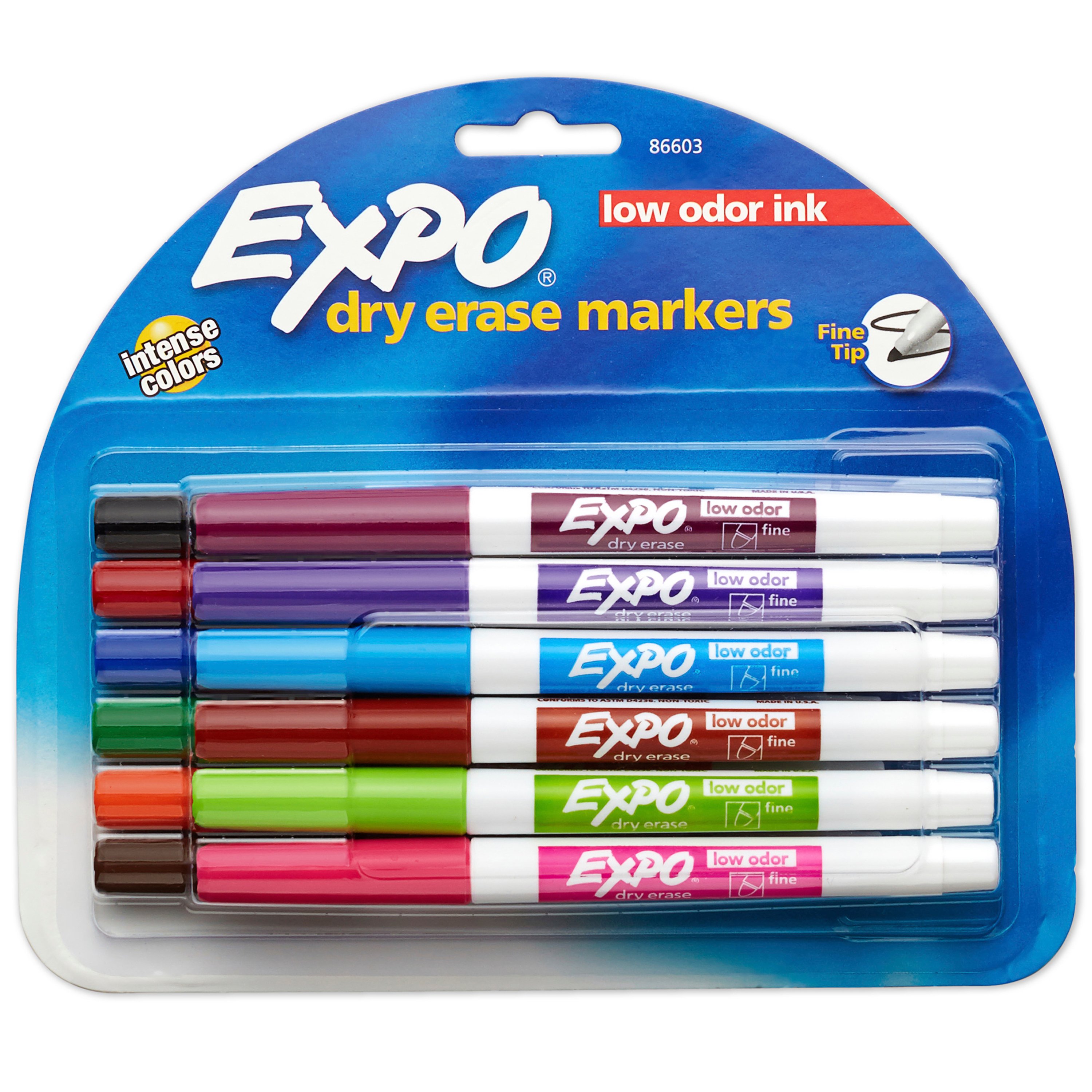 EXPO Fine Tip Dry Erase Markers Assorted Ink Shop Highlighters