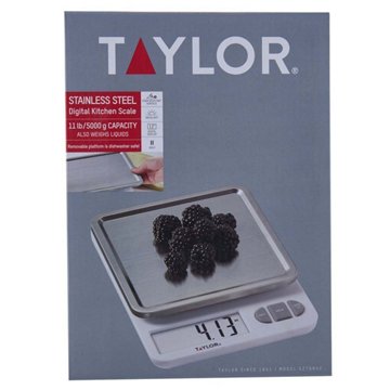 Taylor Stainless Steel Digital Kitchen Scale