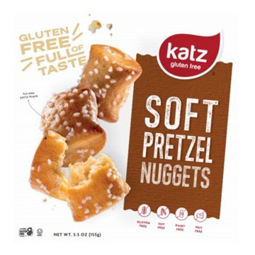 Katz Gluten Free Soft Pretzel Nuggets, 5.5 oz