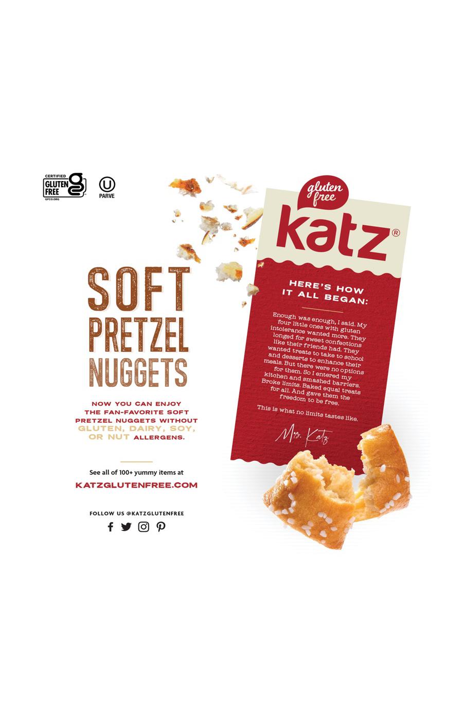 Katz Gluten Free Soft Pretzel Nuggets; image 2 of 3