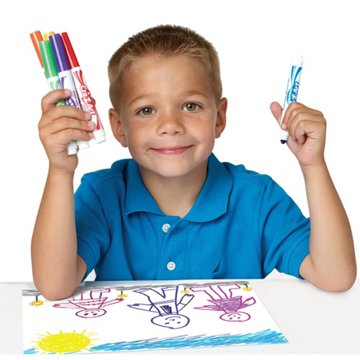 Cra-Z-Art Bold & Brites Super Washable Markers, 10 pk