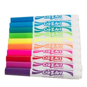 Cra-Z-Art Bold & Brites Super Washable Markers, 10 pk