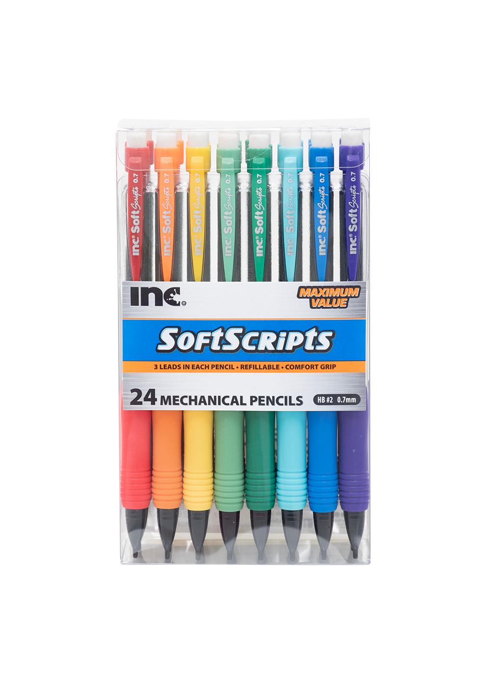 Inc Soft Scripts 0.7mm Mechanical Pencils; image 1 of 3