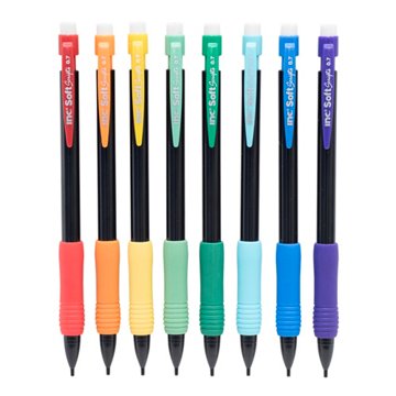 Inc Soft Scripts 0.7mm Mechanical Pencils, 24 pk