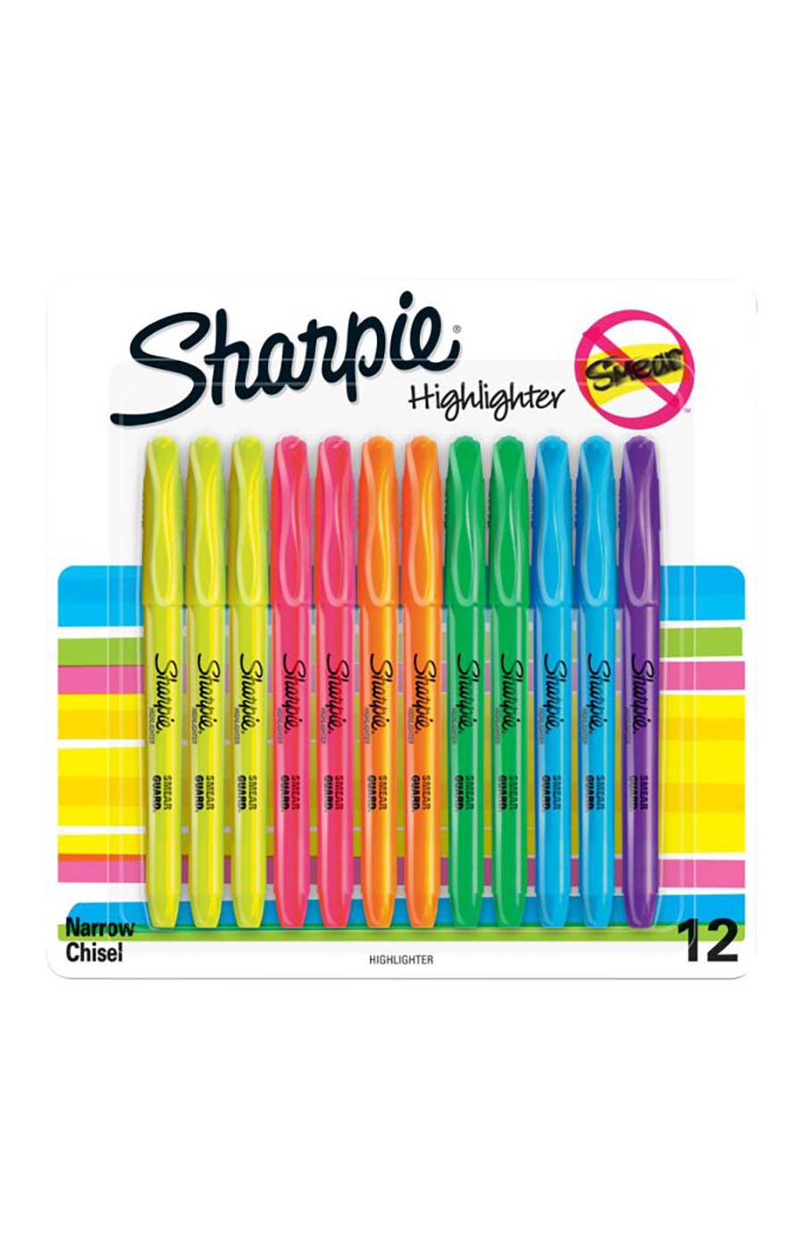 Sharpie Narrow Chisel Tip Pocket Highlighters - Assorted Ink; image 2 of 3