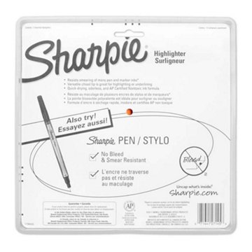 Sharpie Narrow Chisel Tip Pocket Highlighters - Assorted Ink, 12 pk
