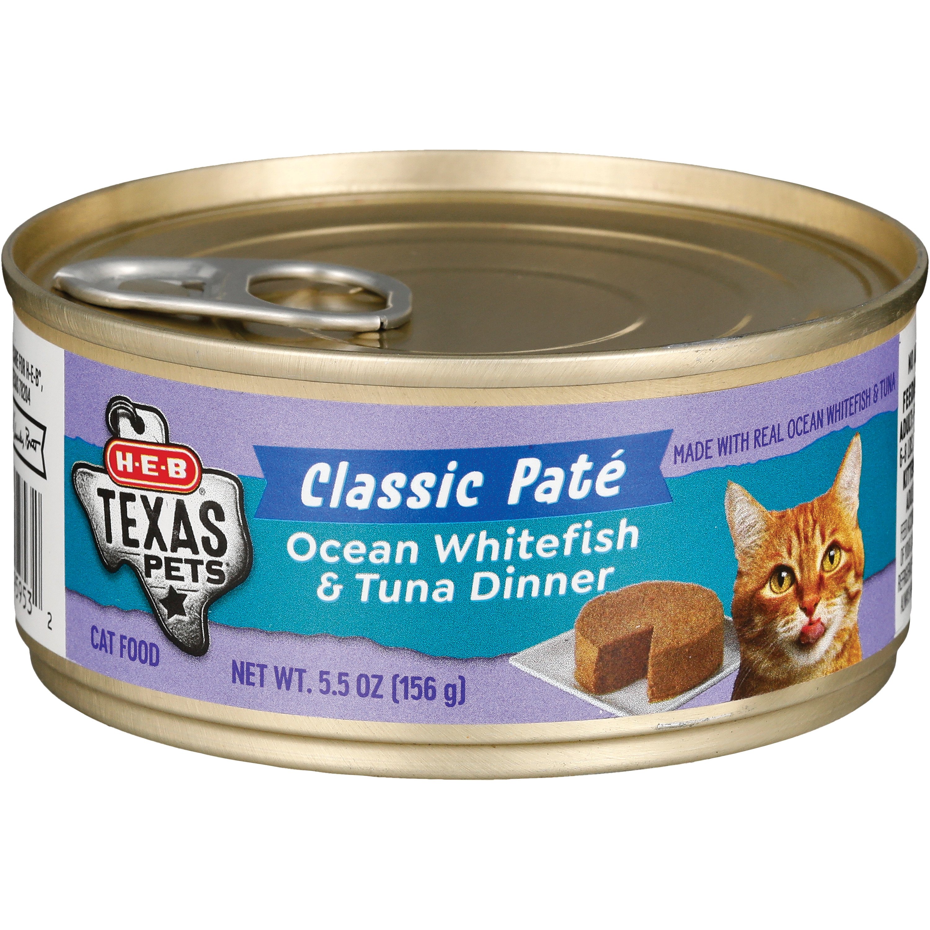 H E B Texas Pets White Fish Tuna Wet Cat Food