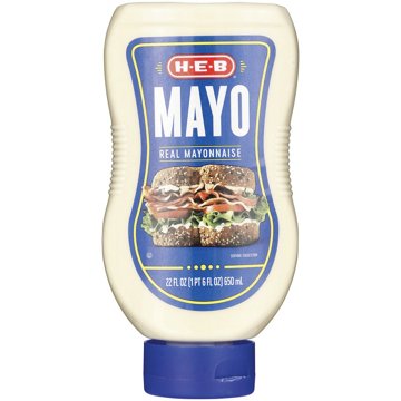 H-E-B Real Mayonnaise, 22 oz