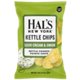 Hal's New York Sour Cream & Onion Kettle Chips, 8 oz