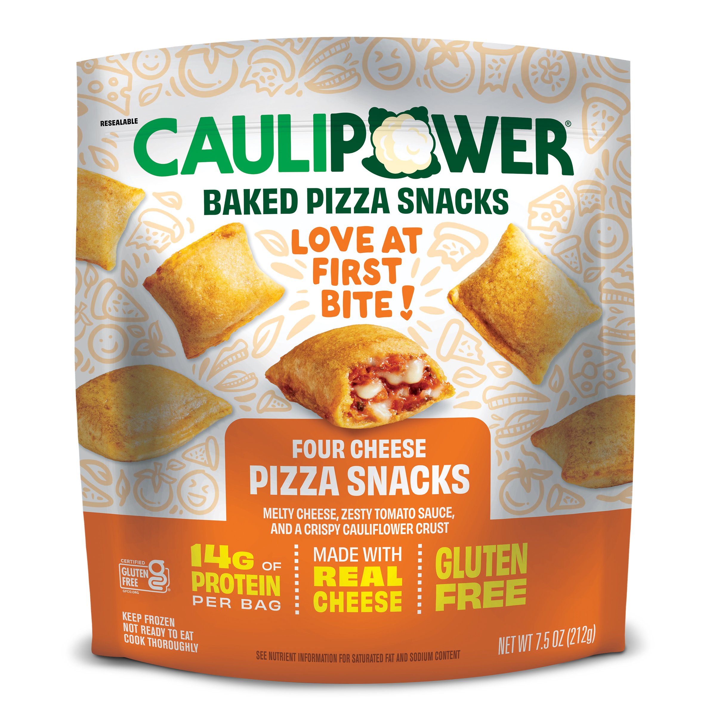 Caulipower Four Cheese Pizza Bites Shop Entrees & sides at HEB
