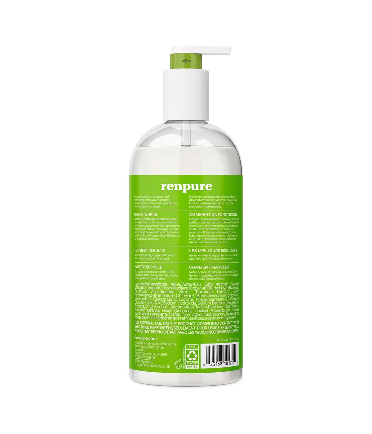 Renpure Bamboo & Quinoa Protein Plant-Based Conditioner; image 2 of 2