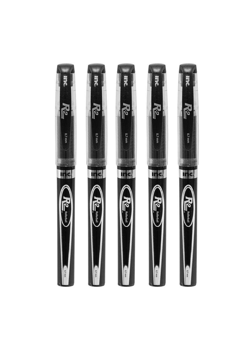 Inc R2 0.7mm Rollerball Pens - Black Ink; image 3 of 3
