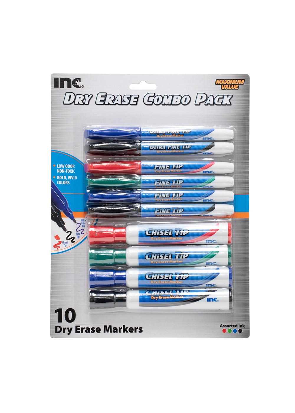 Inc Dry Erase Marker Combo Pack - Assorted Ink; image 1 of 3