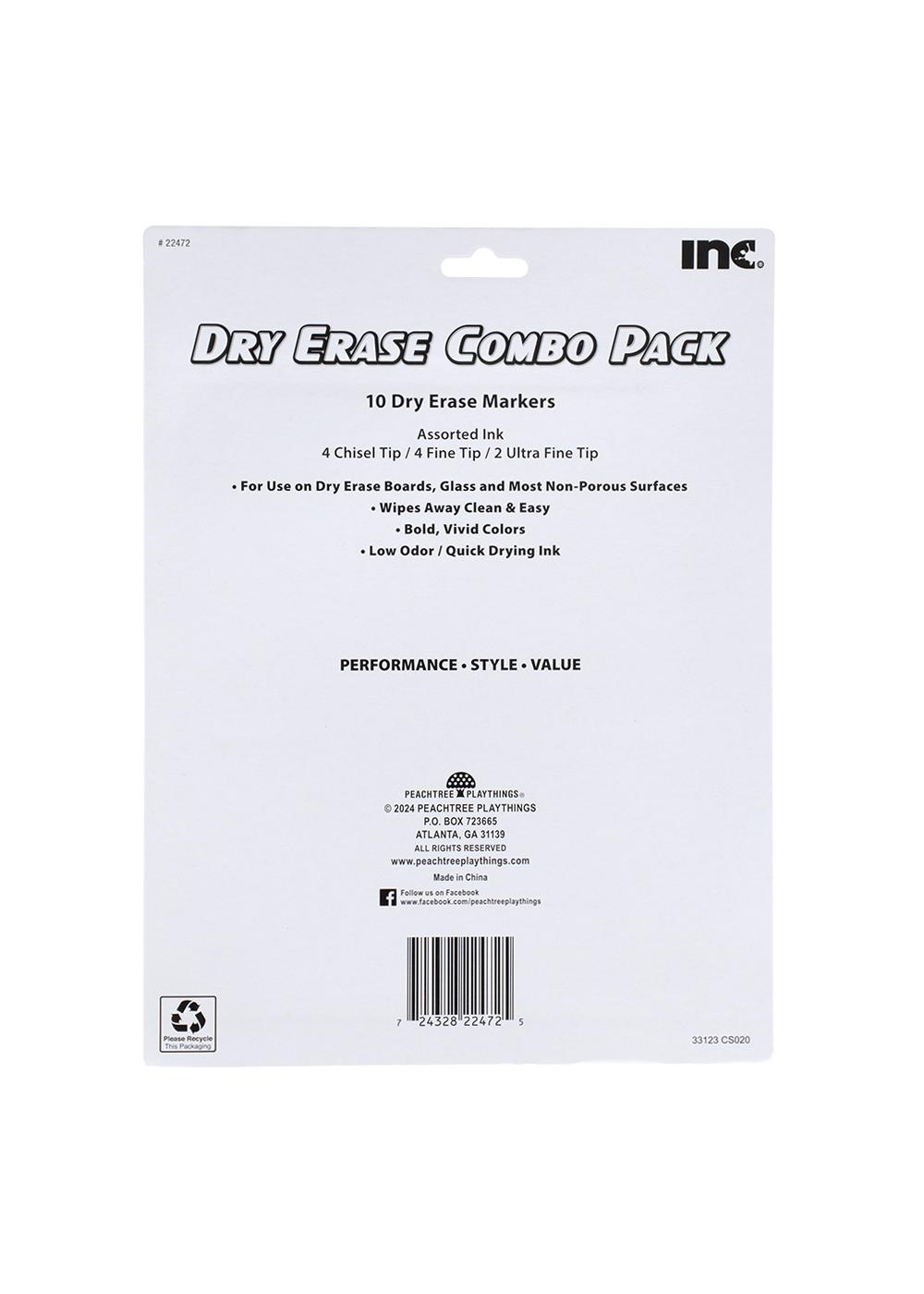Inc Dry Erase Marker Combo Pack - Assorted Ink; image 3 of 3