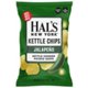 Hal's New York Jalapeño Kettle Chips , 8 oz