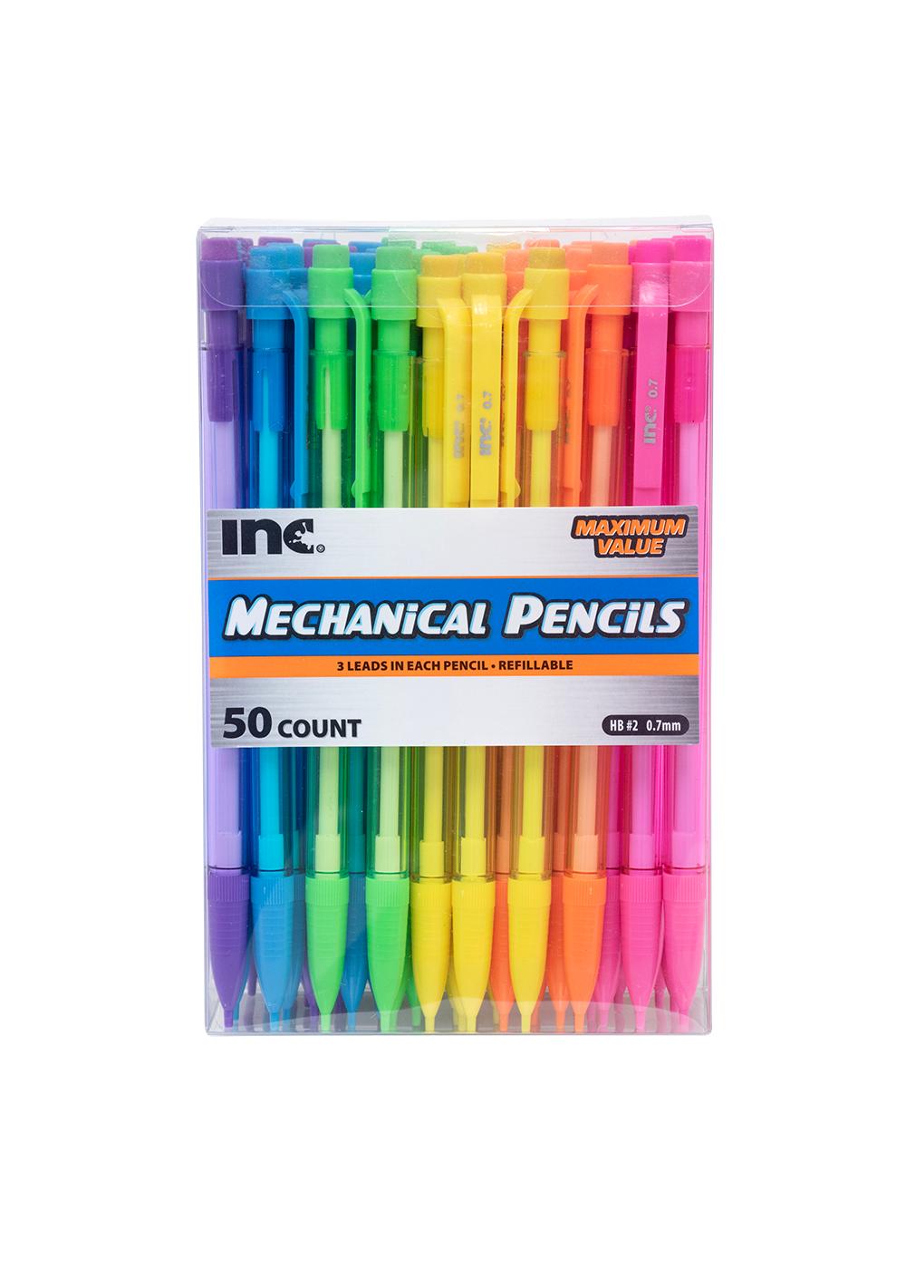 Inc Assorted 0.7mm Mechanical Pencils Shop Pencils at HEB