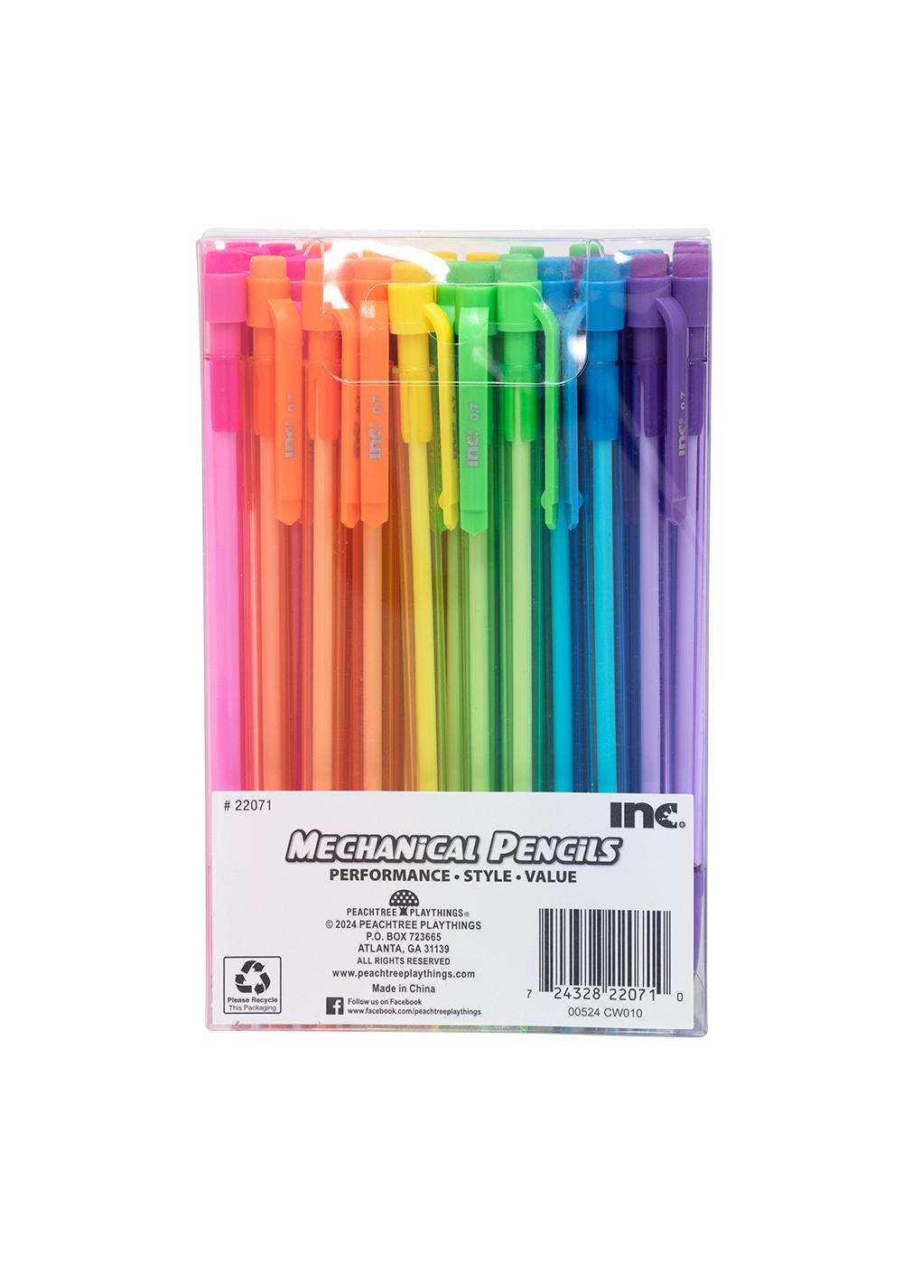 Inc Assorted 0.7mm Mechanical Pencils Shop Pencils at HEB