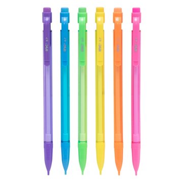 Inc Assorted 0.7mm Mechanical Pencils, 50 pk