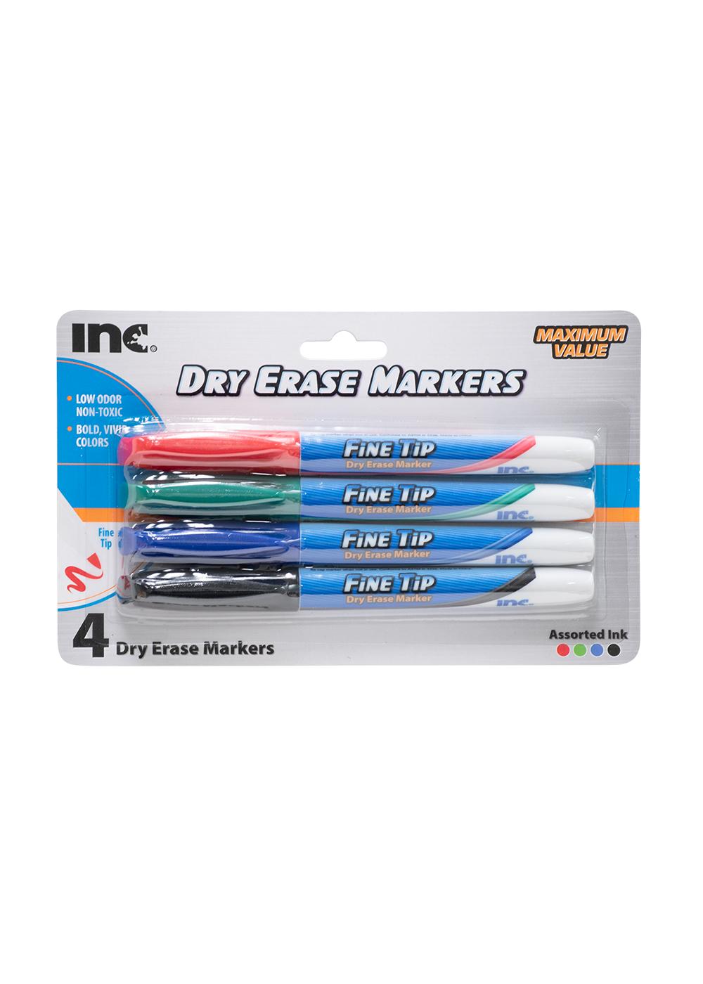 Inc Fine Point Dry Erase Markers - Assorted Ink; image 1 of 3