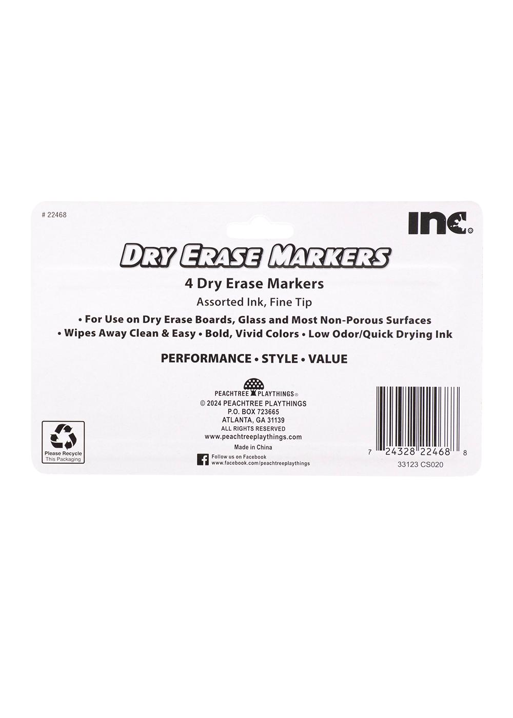 Inc Fine Point Dry Erase Markers - Assorted Ink; image 2 of 3