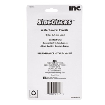 Inc SideClicks 0.7mm Mechanical Pencil Set