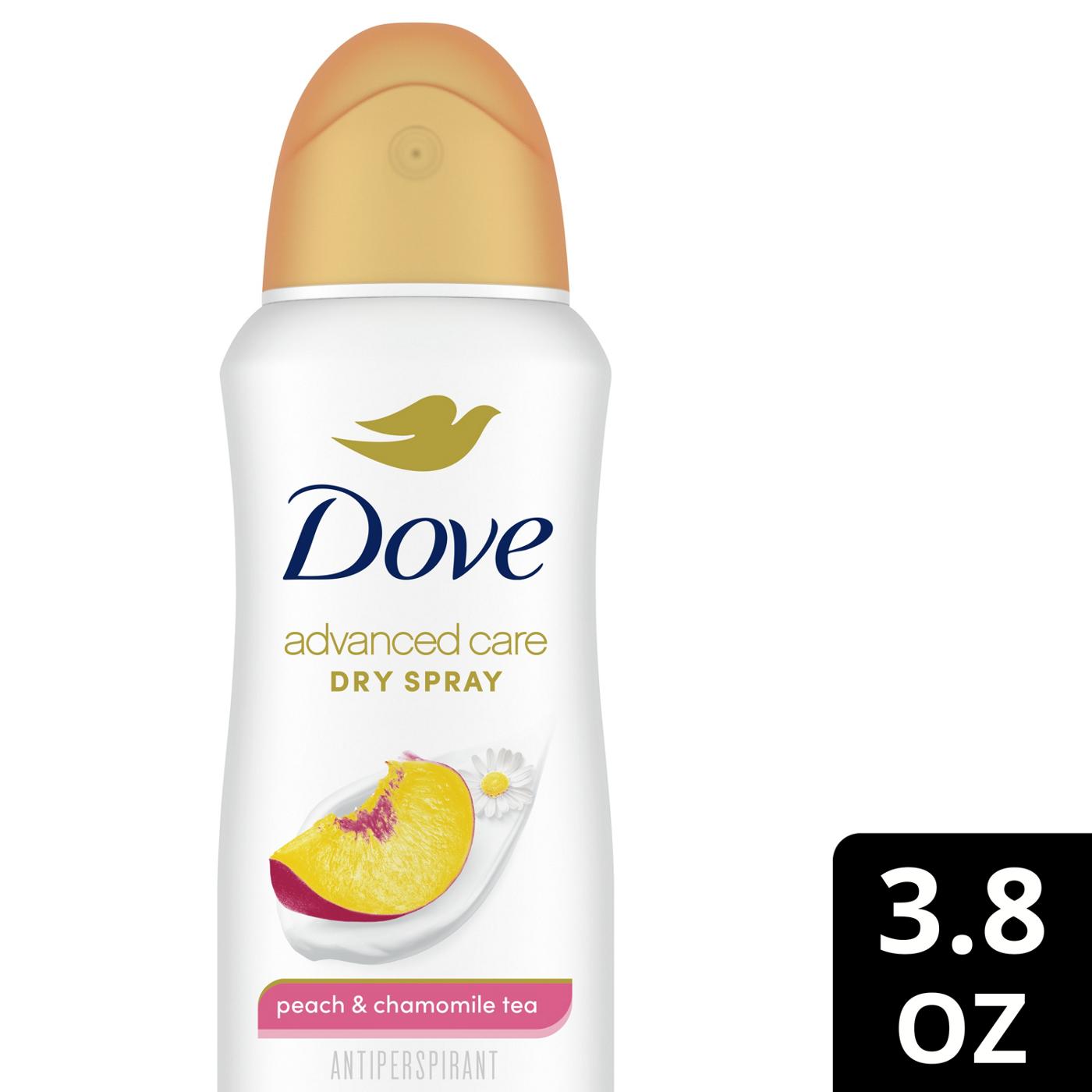 Dove Advance Care Dry Spray Antiperspirant Deodorant - Peach & Chamomile Tea; image 2 of 3