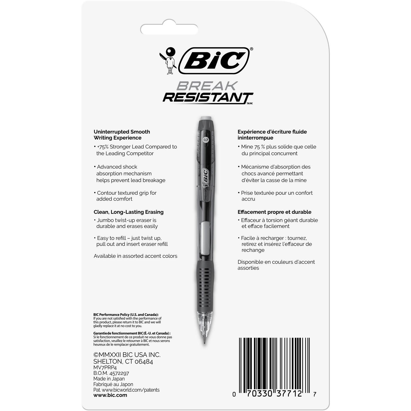 BIC Break-Resistant 0.7mm Mechanical Pencils; image 2 of 2