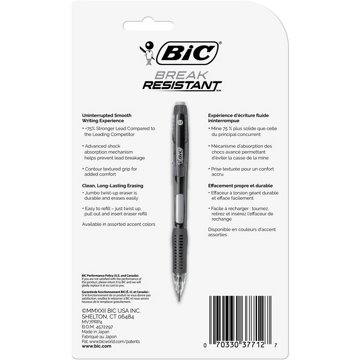 BIC Break-Resistant 0.7mm Mechanical Pencils, 4 pk